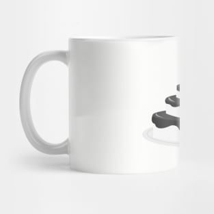 Balck and White Cake Mug